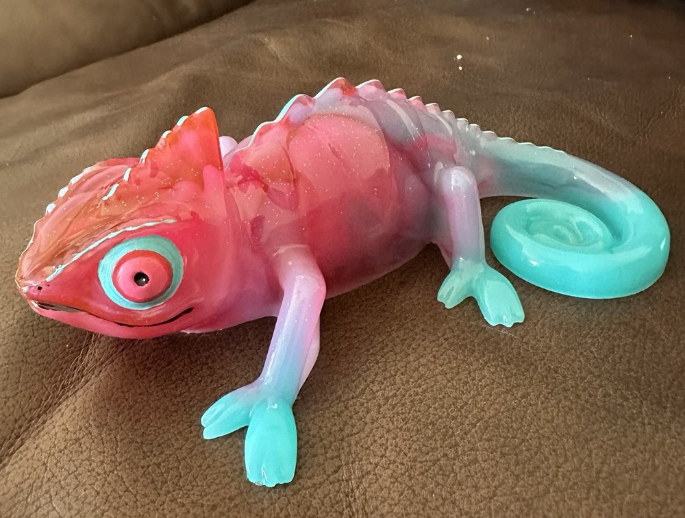 Chameleon Figurine