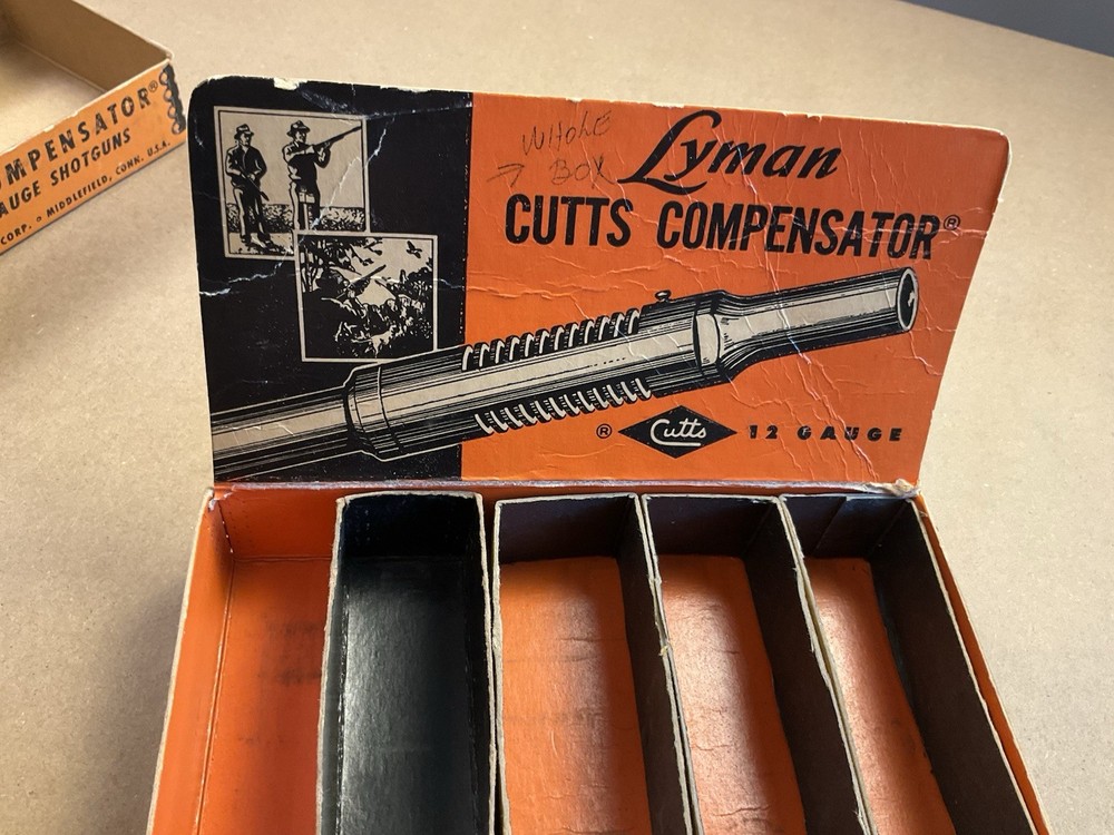 Lyman Cutts Compensator 12 Ga Box ~ Box Only