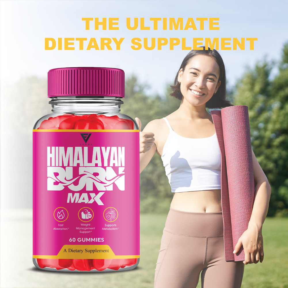 (3 Pack) Himalayan Burn Max Gummies, HimalayanBurn Advanced Gummy (180 Gummies)