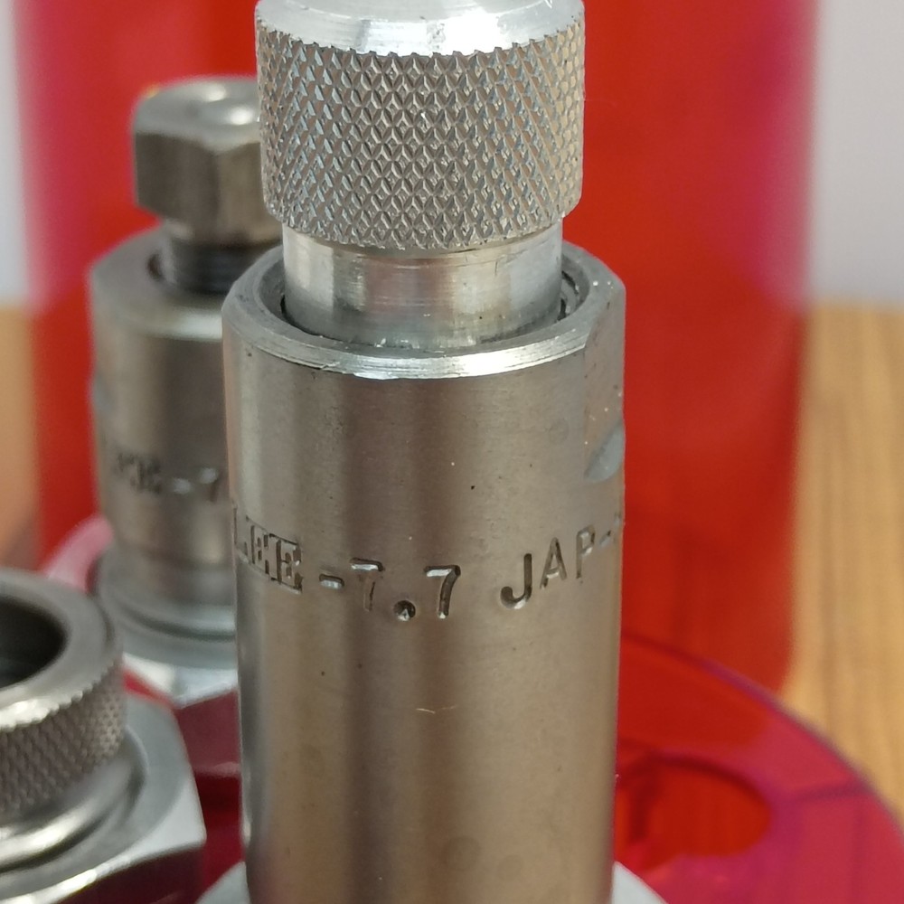 Lee Reloading Die 7.7 Japanese Caliber 3-piece Hand Loading