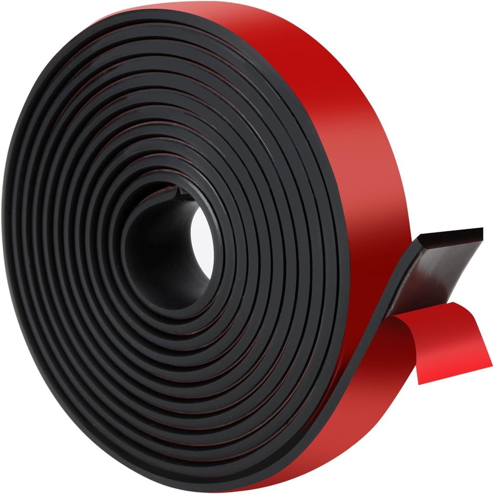 Adhesive Rubber Strips with Adhesive Backing Self Stick Neoprene Solid Rubber.