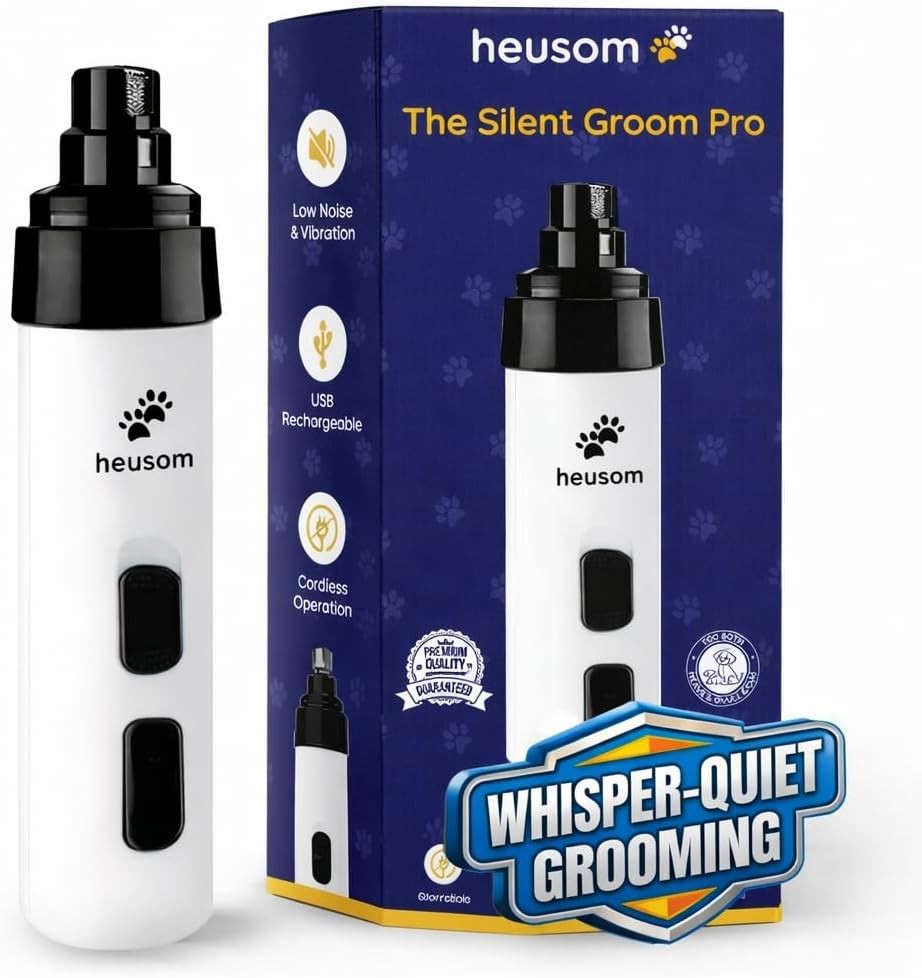 Quiet Pet Claw Grinder Nail Trimmer