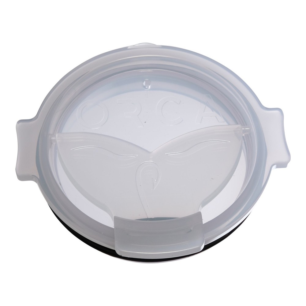 ORCA Whale Tail Flip Flop Chaser Cup Lid White