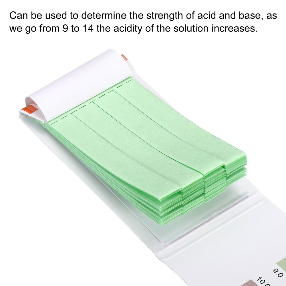 PH Test Strips 9.0-14.2pcs 80 Indicators Sunflower Maps Tester