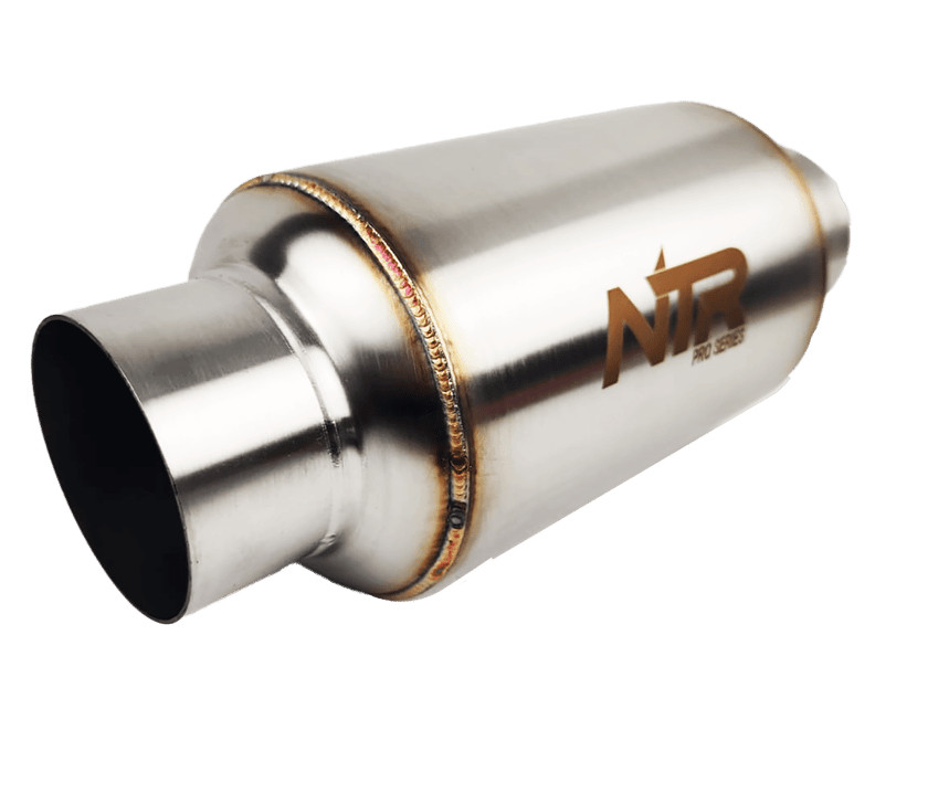 3" Netami NTR Pro Race Straight Through Muffler