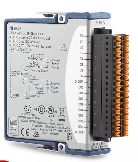 National Instruments NI 9375 cDAQ Digital Input / Output Module, 32ch DIO