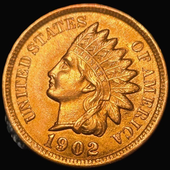 1902 Indian Head Penny - Beautiful RD Example