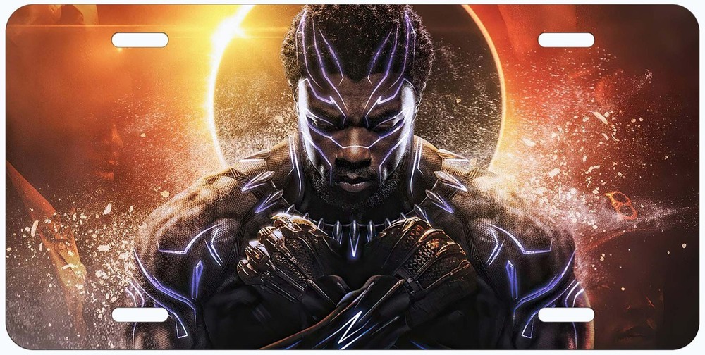 Wakanda Novelty Auto Car License Plate