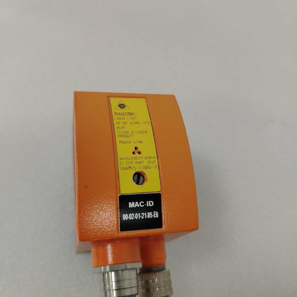 IFM 21ROS-G/D/RS232/E1/E2 MAC-ID 00-02-01-21-85-E6 Multicode Reader