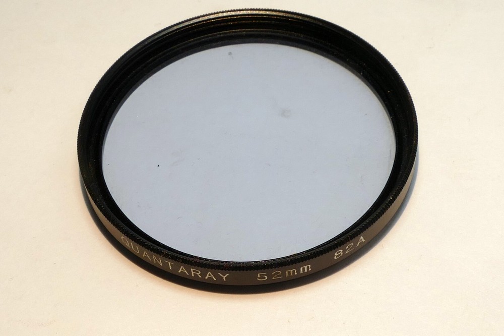 Quantaray 52mm Filter 82A Blue made in Japan