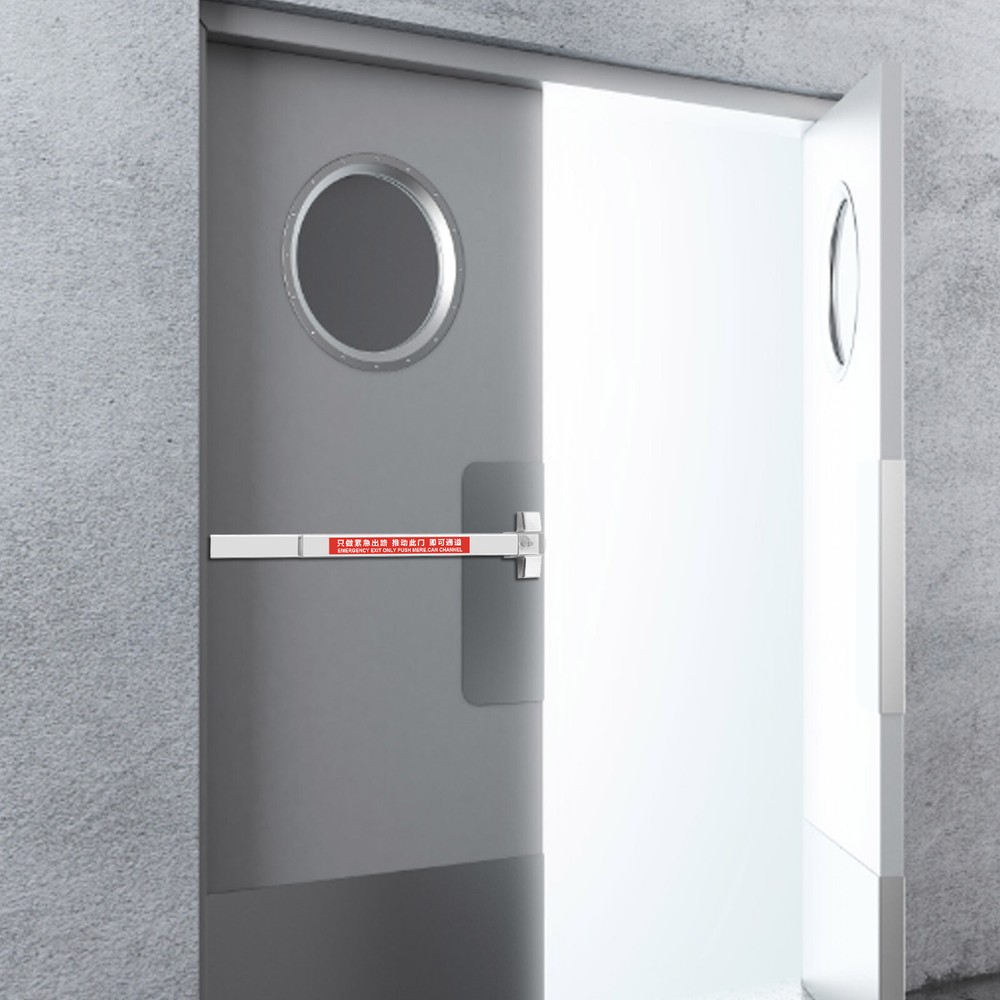 Door Push Bar Panic Exit Device Heavy Duty Hardware Latch Emergency Commercial