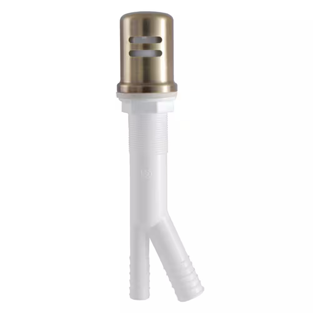 Kitchen Air Gap, Antique Brass