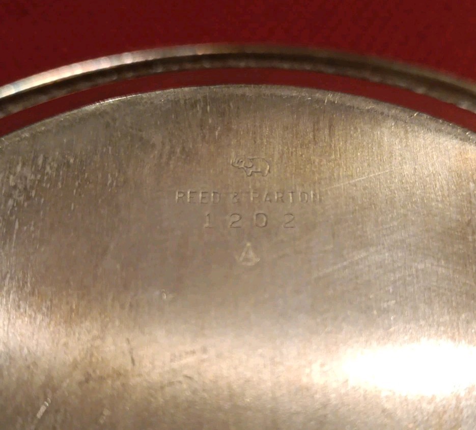 Vintage Reed & Barton 1202 Silver Plate Bowl 10"