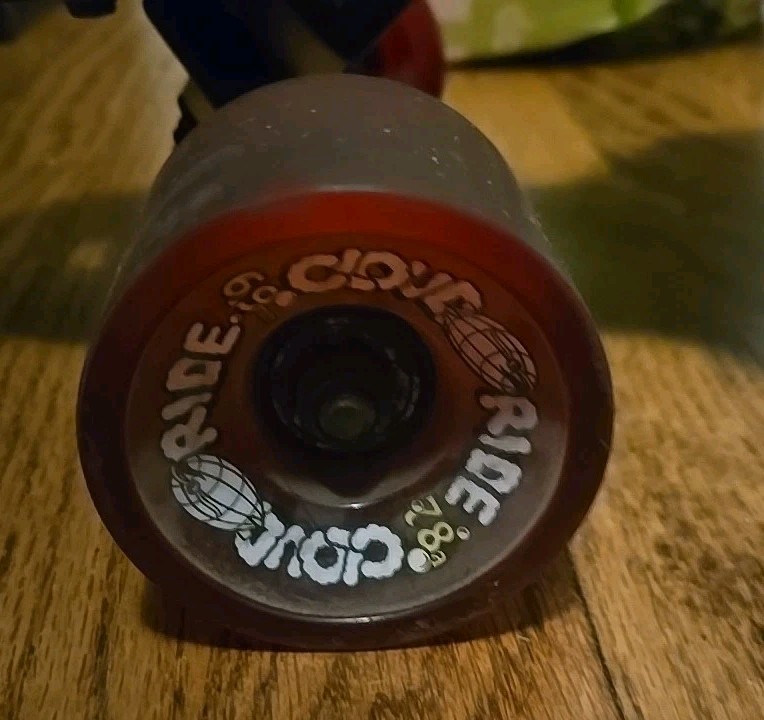 DB Phase 40" Longboard Red and Black With Cloud Ride Wheels