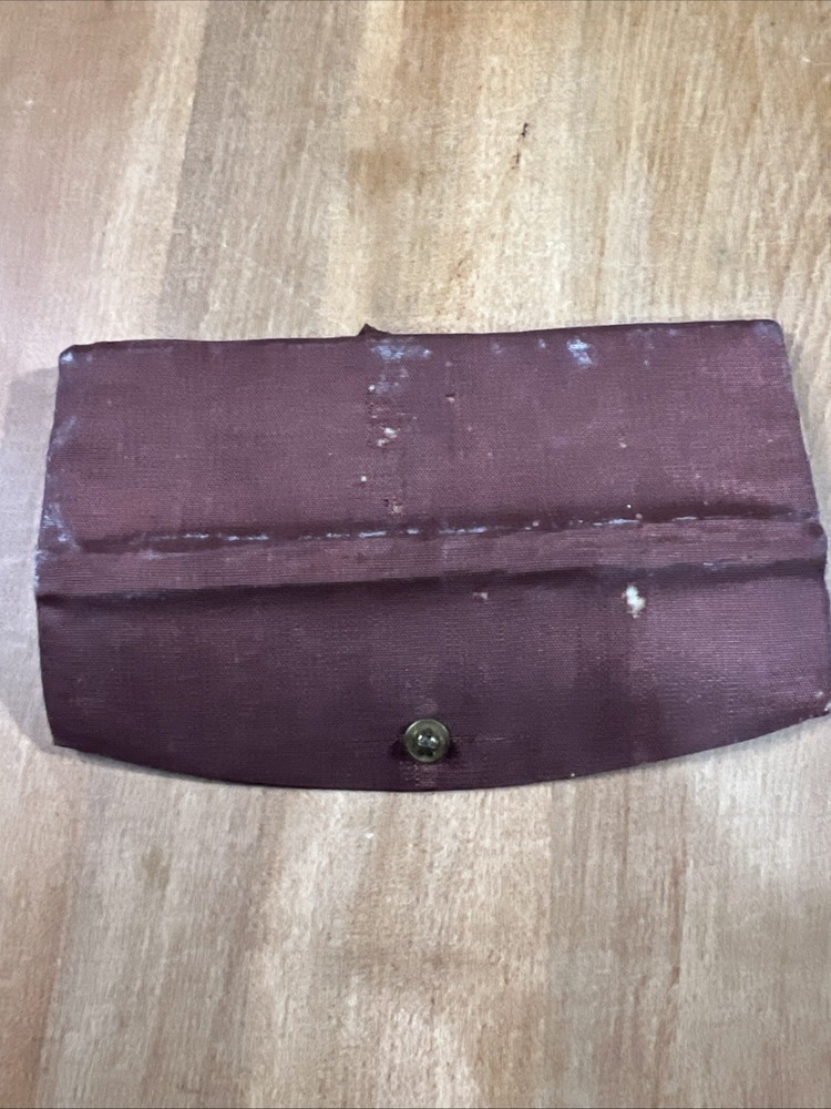 Vintage Pocket Comb And Mirror With Case