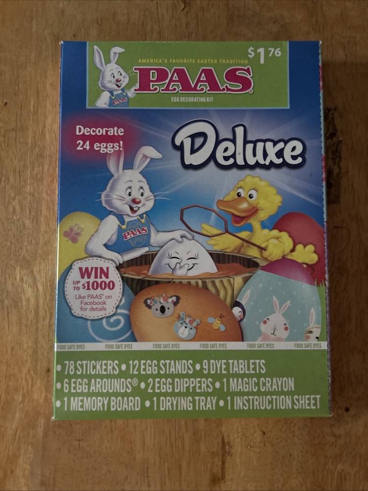 Easter Egg Dying Bundle Including Five Kits And One Dozen Craft Eggs