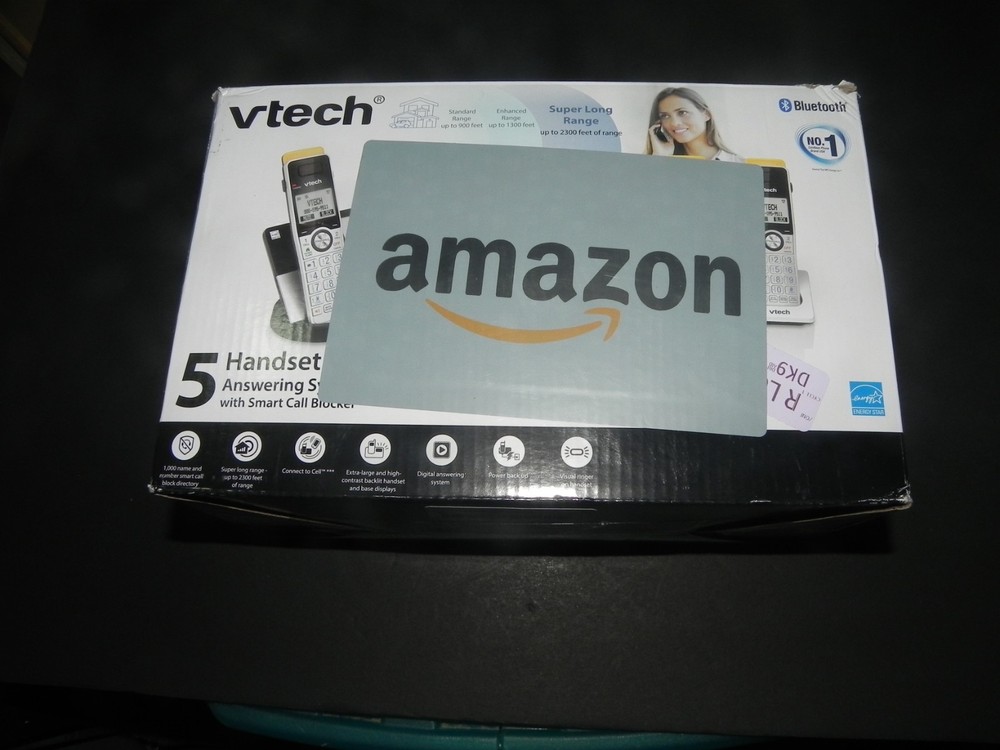 VTech IS8151-5 Expandable Answering System with Bluetooth Connect to Cell