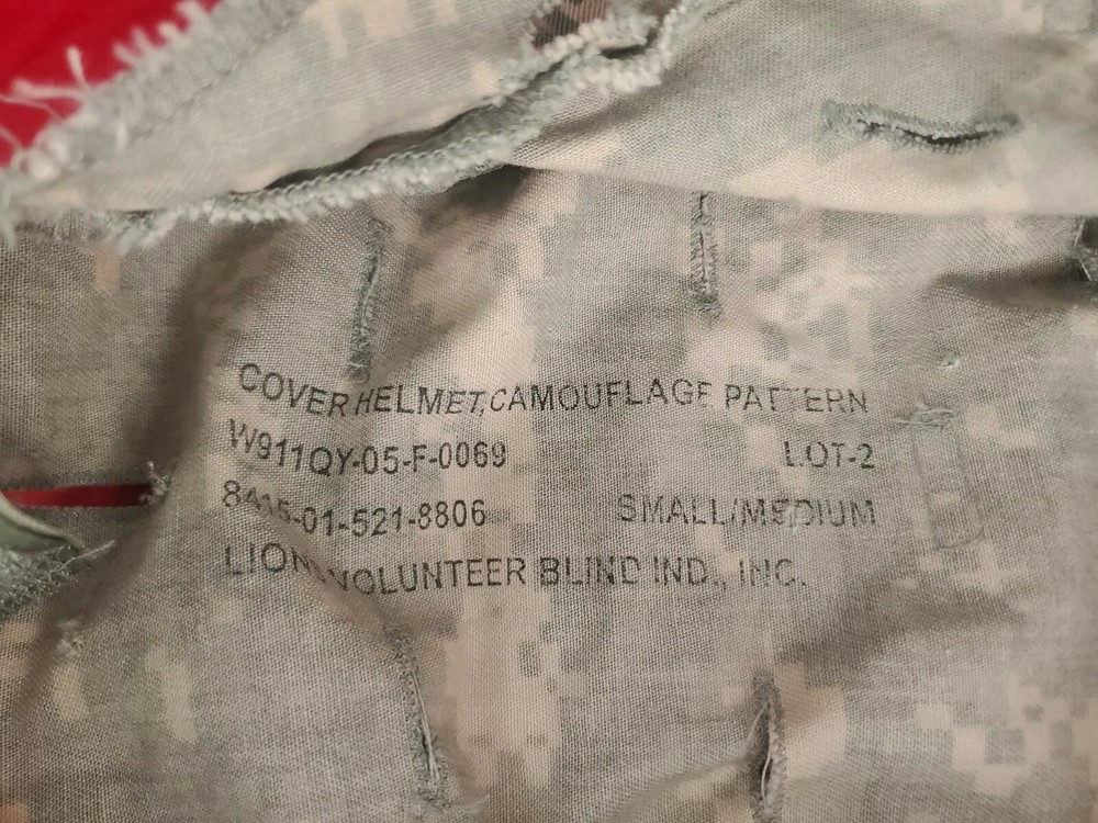 USGI ACU Helmet Cover Small/Medium