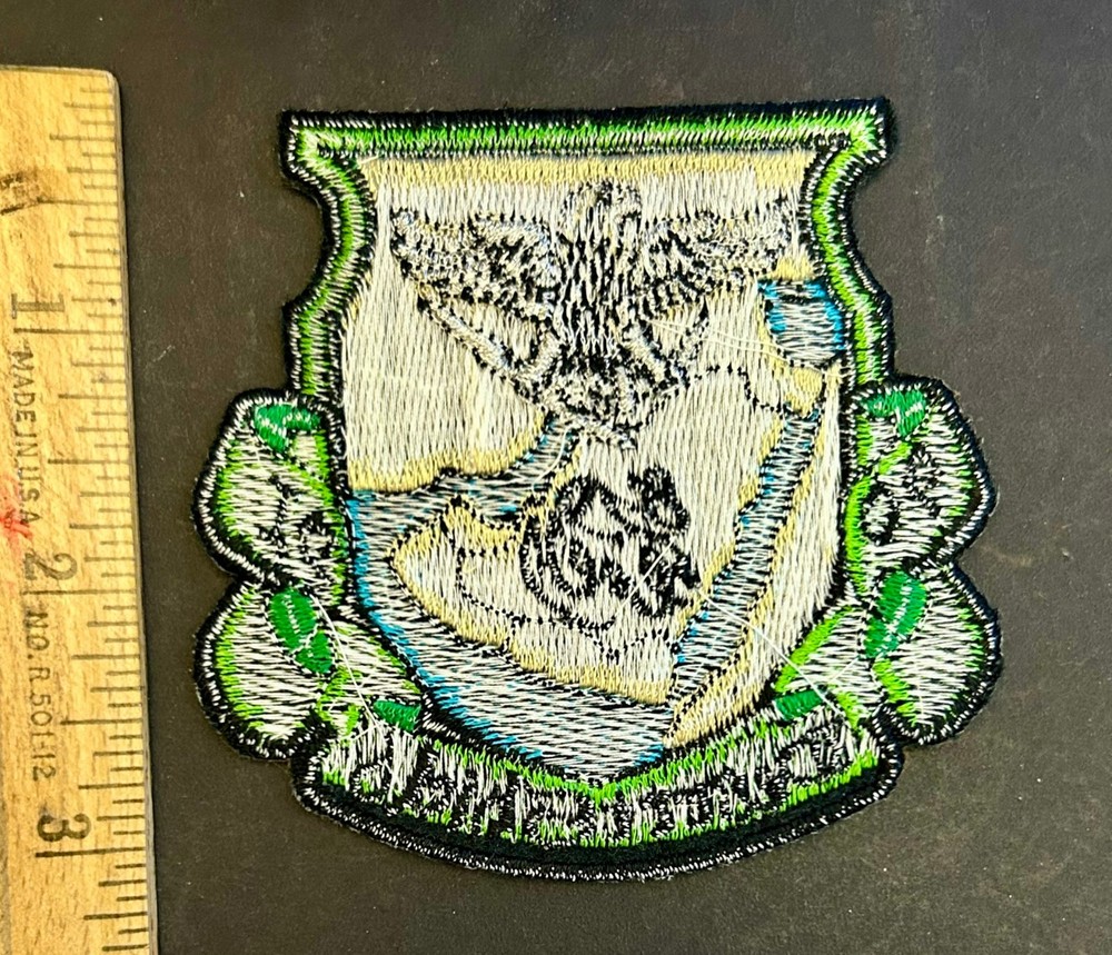 Desert Shield 1991 Eagle Saudi Arabia Patch Green Desert Storm