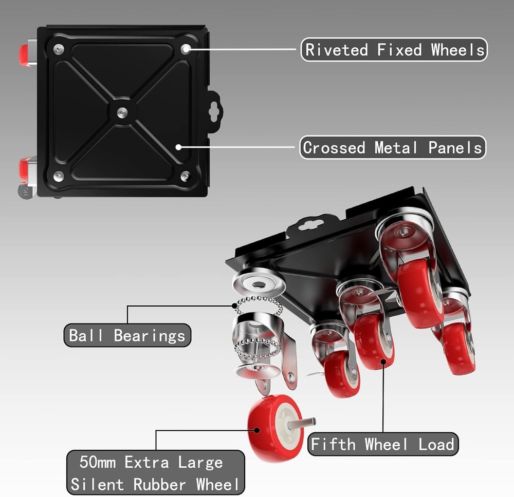 Heavy Duty Dolly Set with Surprise Gift Package