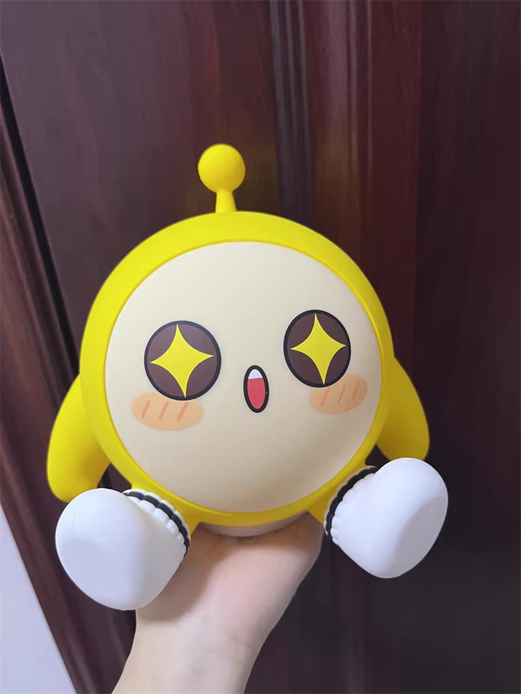 Cartoon Eggy Party Night Light Bedside Table Lamp LED Adjustable Touch Lights