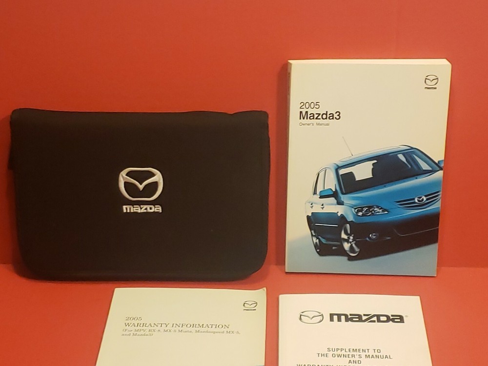 05 2005 Mazda3 Owners Manual