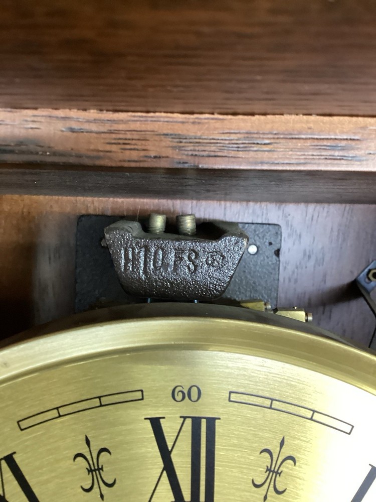 Fauch vintage German triple chime clock
