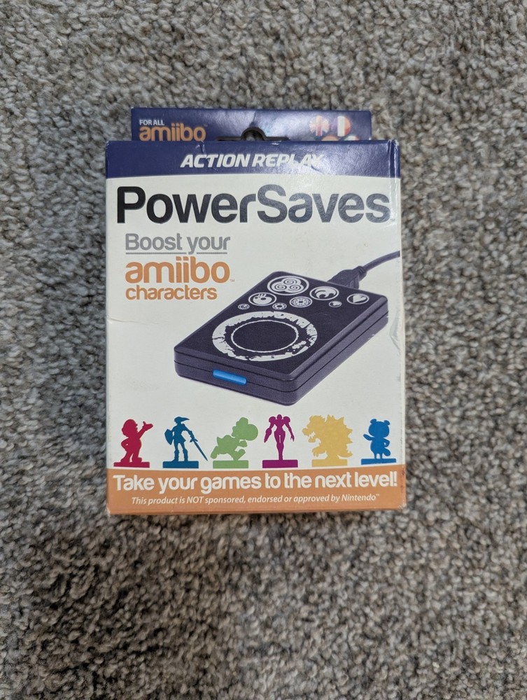 Datel PowerSaves Amiibo Video Game Accessory Black