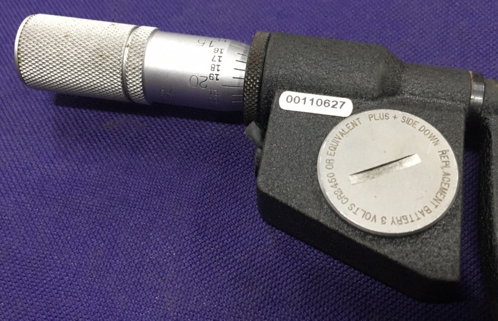 Starrett 733 3-4" Digital Electronic Outside Micrometer - Needs Battery