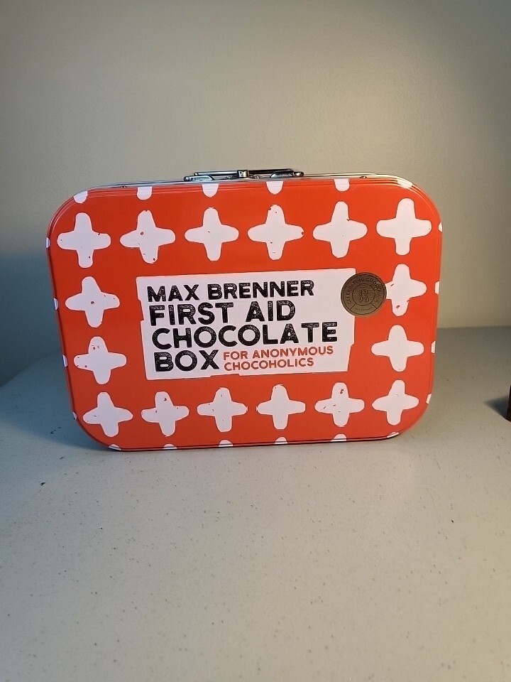 Lunch Box Tin Max Brenner First Aid Chocolate Box Super Cool