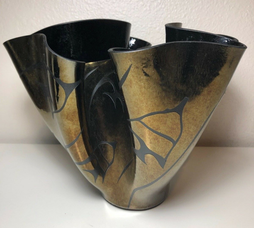 vitreous designs canada handkerchief vase