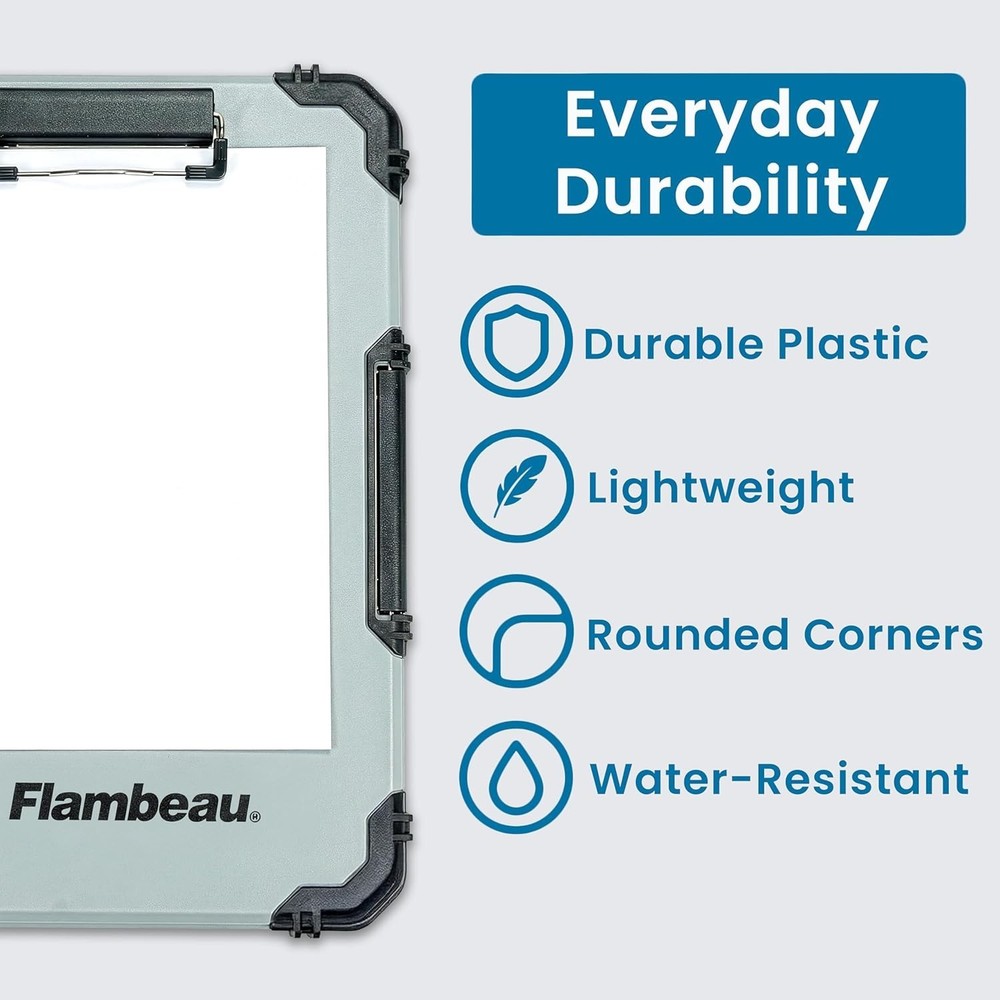 Flambeau Contractor Clipboard with Storage Compartment