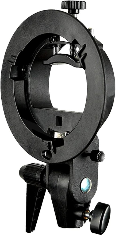 S Type Bracket Bowens Mount Holder for Speedlite Flash Snoot Softbox Honeycomb a