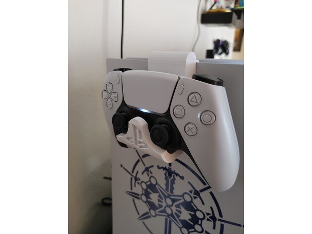 PS5 DualSense Console Mount | Holds PS5 Controller Using Console | Easy Install