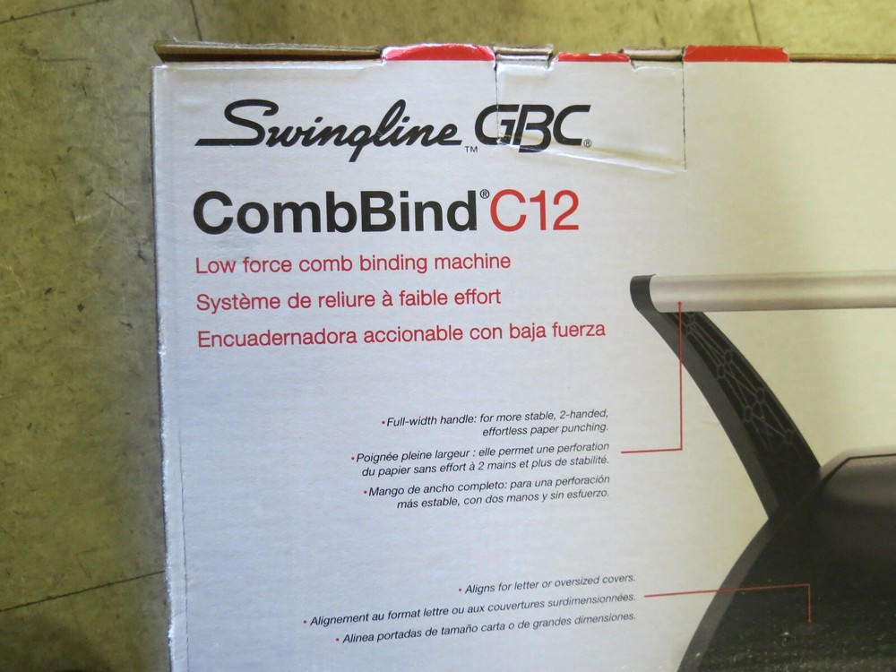SWINGLINE GBC COMBBIND C12