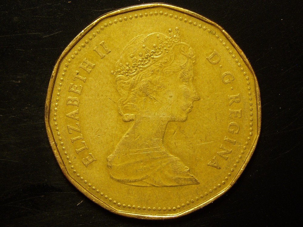 CANADA 1987 ONE DOLLAR COIN #2