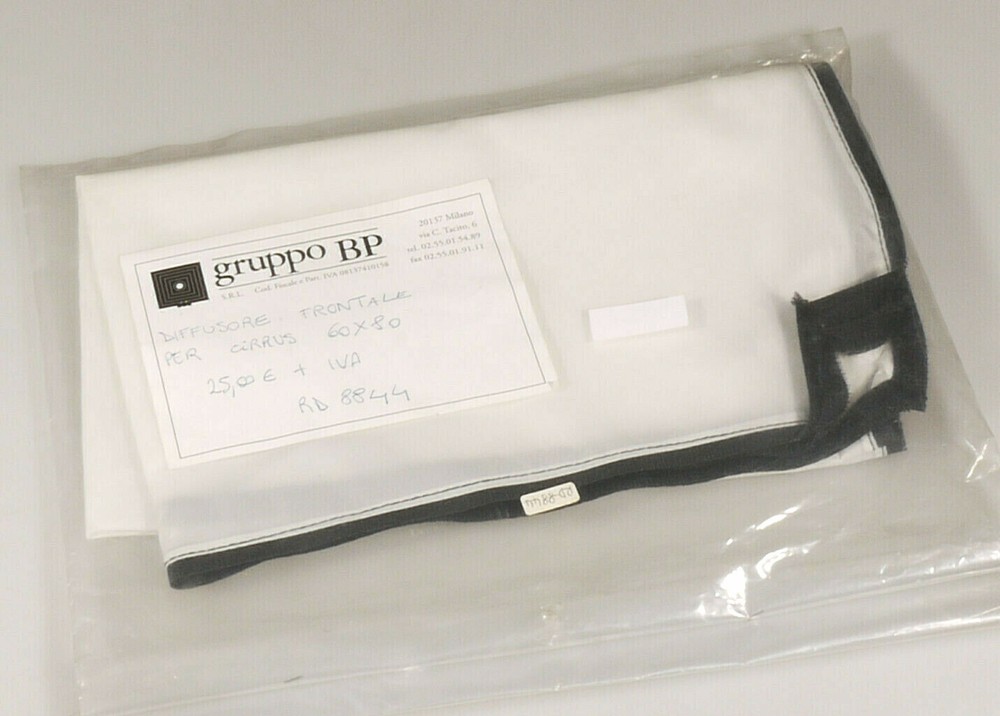 PRL) SOFTBOX DIFFUSER CLOTH CIRRUS 60x80 cm RD 8844 NYLON DIFFUSER LIGHT PANEL