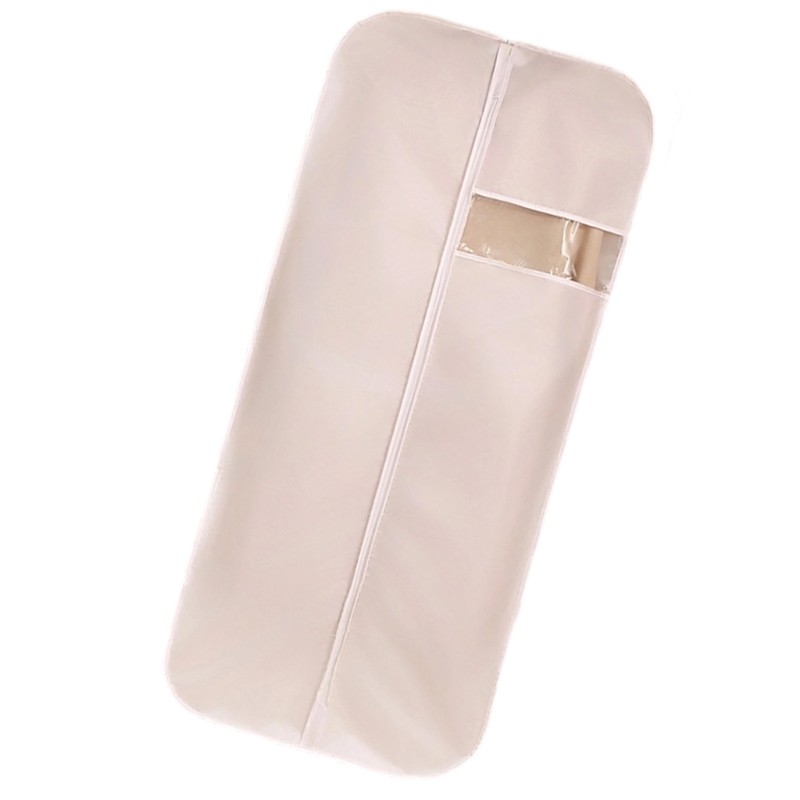 Garment Bag Dustproof Protector with Visible and Waterproof Feature for Home Use