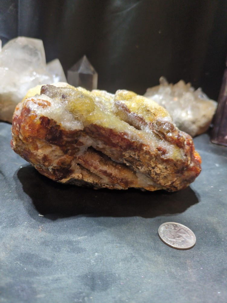 Carnelian Crystalized Specimen Natural Form (4lb)