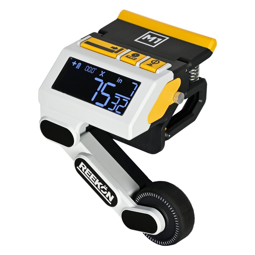 REEKON M1 Caliber Measuring Tool for Miter Saws – Eliminates Need Solid Black