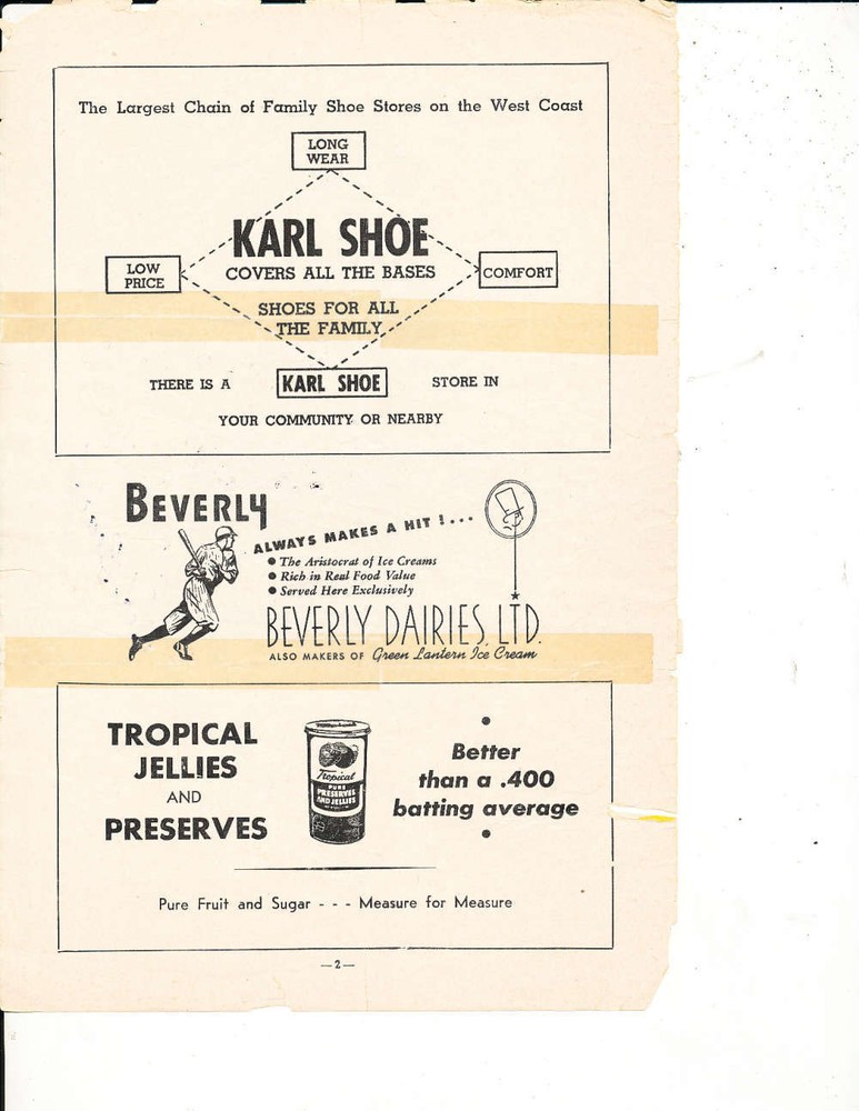 Hollywood Stars Program Cover