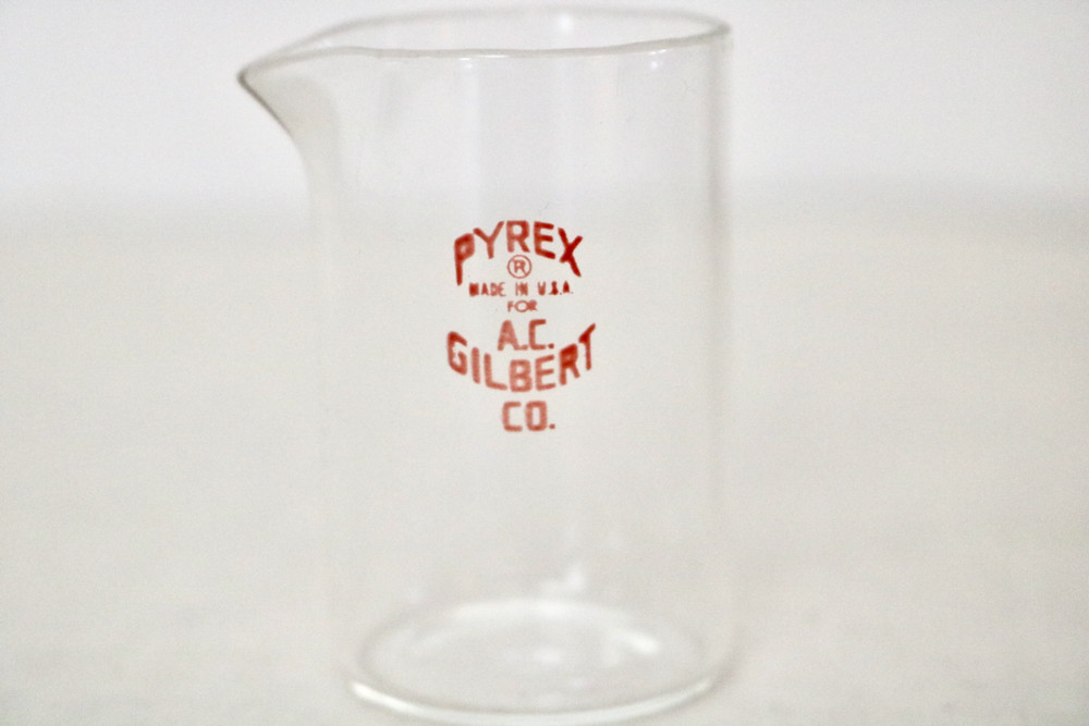 PYREX vintage minature glass beaker by Gilbert