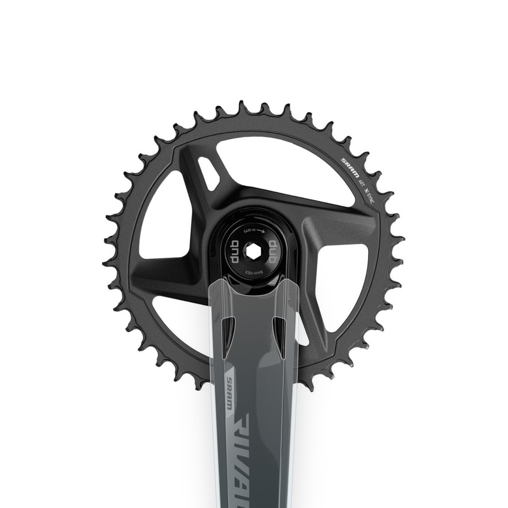 SRAM Rival AXS 1 Crank Arm Protection Set | Shield Clear Vinyl Protector