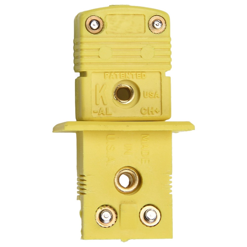 Alloy One-Set K Type Thermocouple Miniature Socket & Panel Mount Plug-Connector
