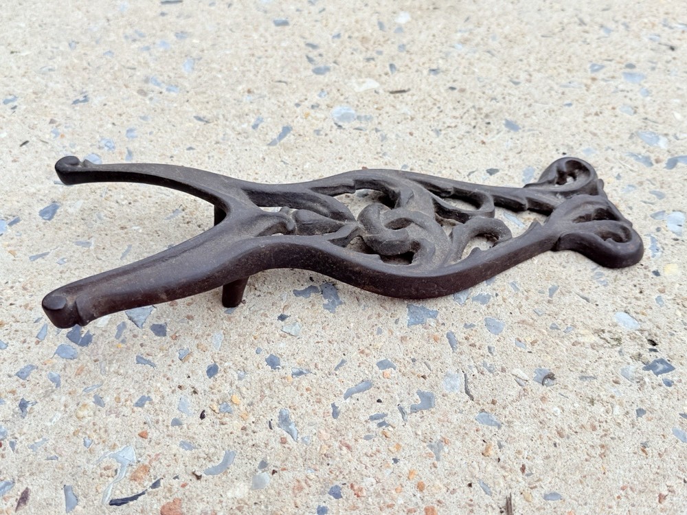 Antique Original Cast Iron Boot Jack