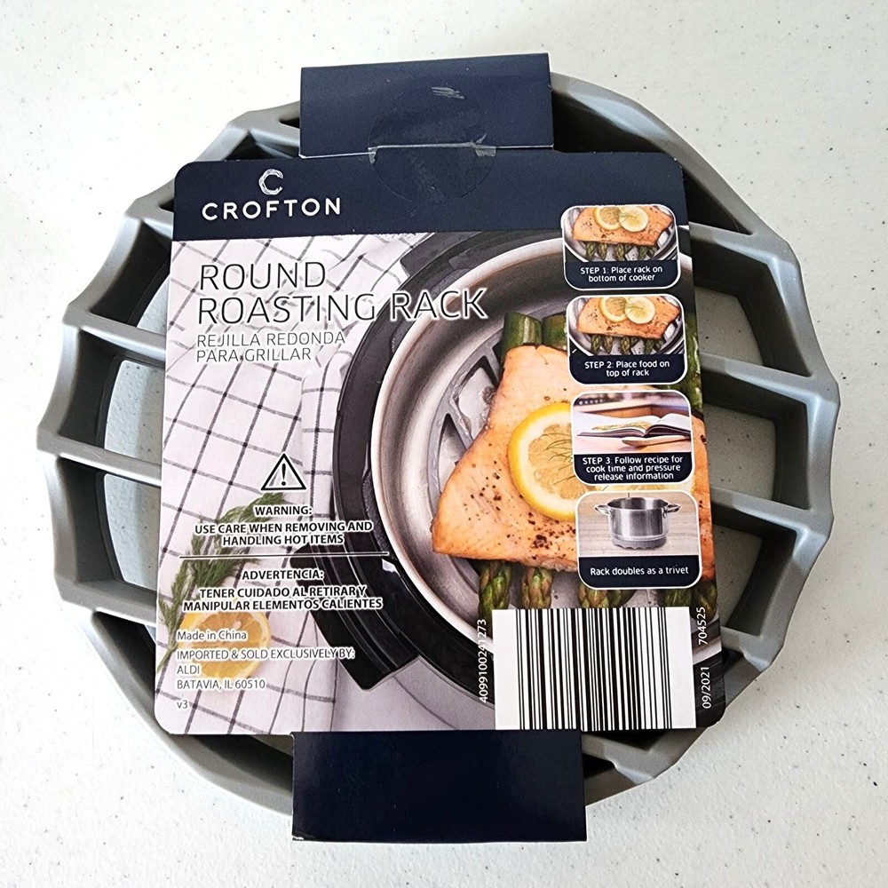 Pressure Cooker Silicone Round Roasting Rack Cookware Accessory