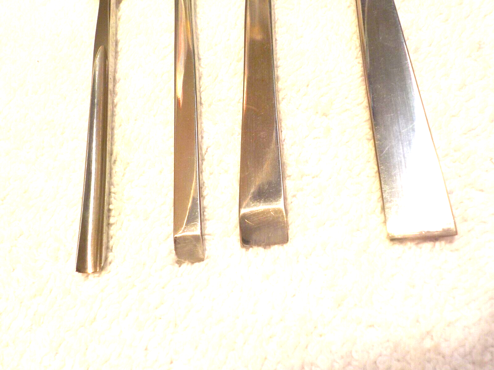 Vintage Haslam Hand Forged chisels