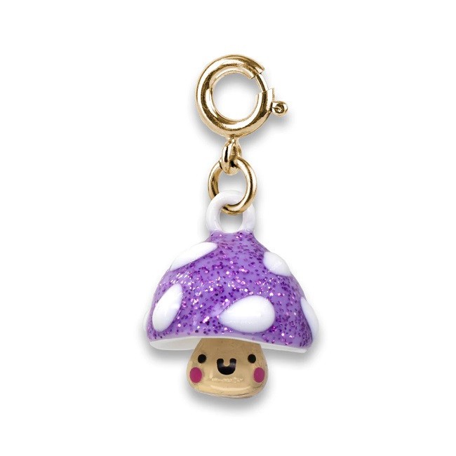 CHARM IT! Glitter Mushroom Charm