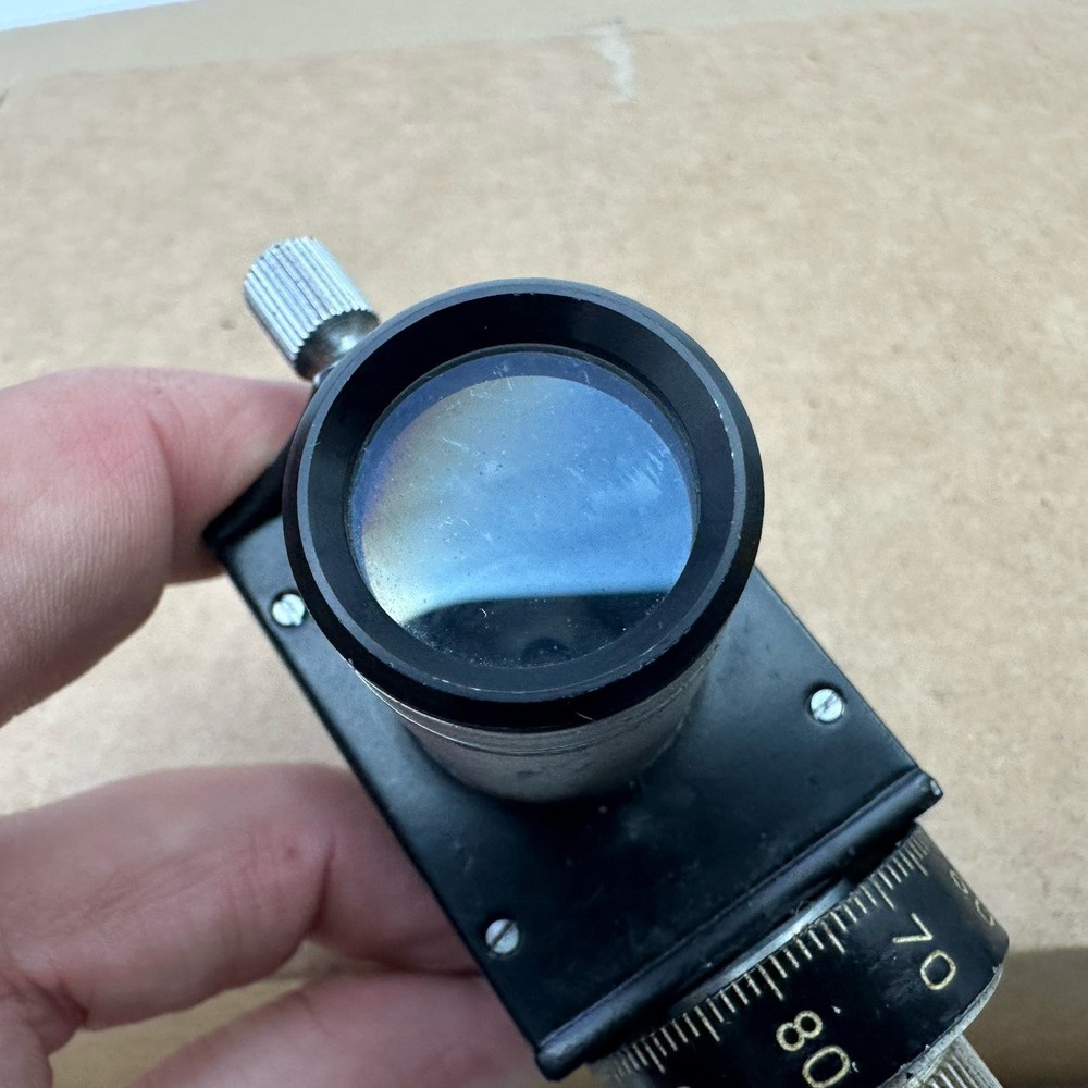 Bausch & Lomb B&L Microscope FILAR Eyepiece Micrometer Objective Module