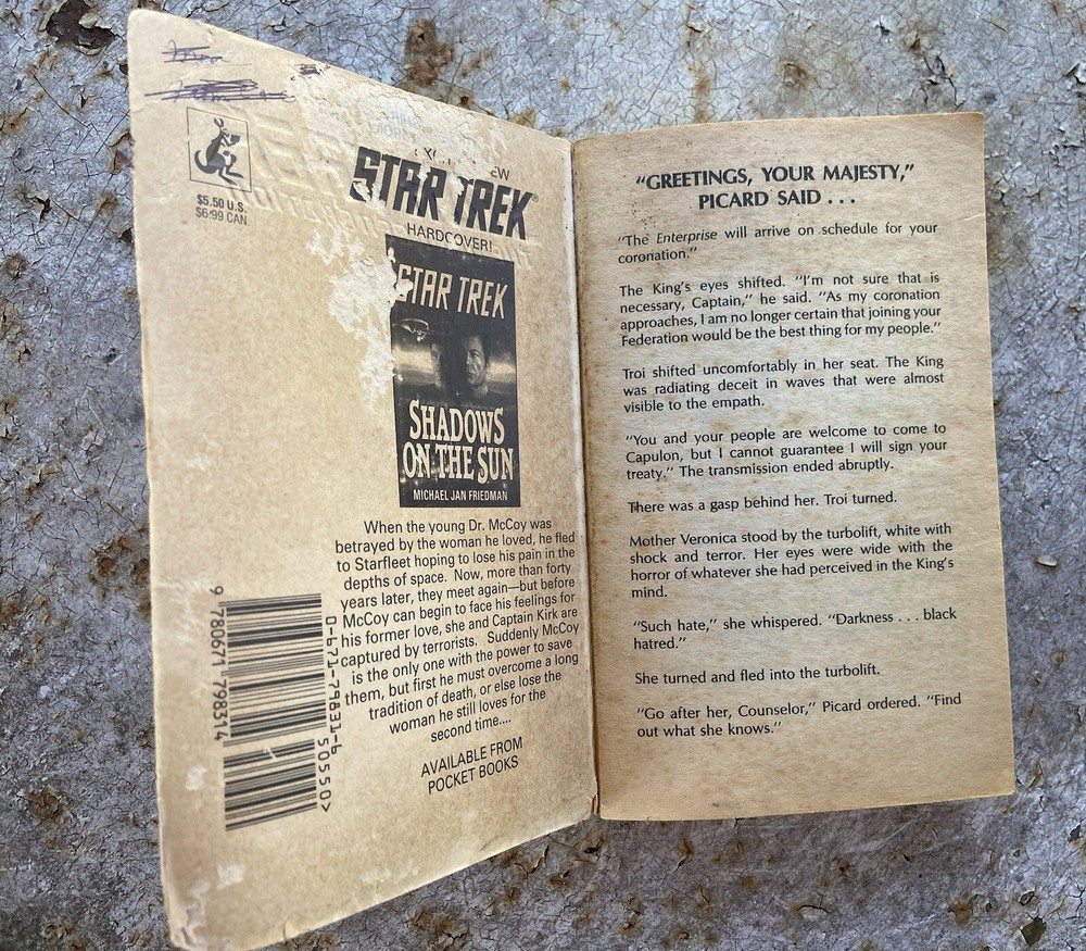 Star Trek Paperback Lot